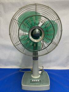 0665.160. 昭和レトロ NATIONAL ナショナル ELECTRIC FAN TYPE 30QC 扇風機 30cm 動作確認 中古品