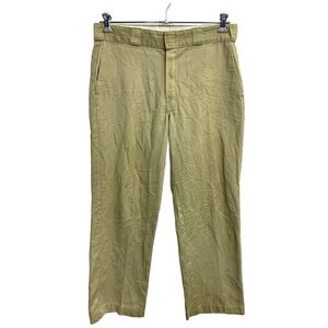 Dickies ワークパンツ W34 ディッキーズ ベージュ 古着卸 アメリカ仕入 2404-753