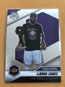 2020-21 Panini Mosaic Lebron James #297 Los Angeles Lakers