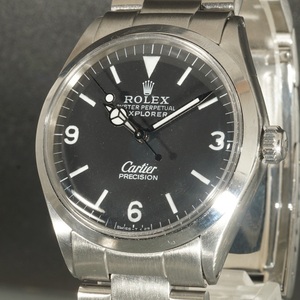 ロレックス ROLEX REF.5500 エクスプローラ１ ダブルネーム 34mm メンズ 自動巻き