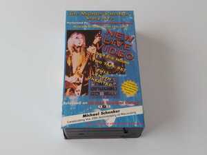 【シュリンク付2巻セット/VHS】THE MICHAEL SCHENKER/STORY LIVE(V-108)MSG/マイケル・シェンカー/25TH ANNIVERSARY/ライヴ/2本組175分