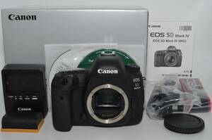 【103ショットの特上品】 Canon デジタル一眼レフカメラ EOS 5D Mark IV ボディー EOS5DMK4　#7148