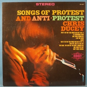 ■SURREY!★CHRIS LUCEY/SONGS OF PROTEST&ANTI PROTEST★送料無料(条件有り)３千枚＋出品中!★オリジ名盤■