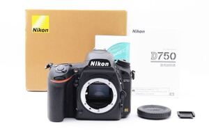 【S数37,145回】 ニコン Nikon D750 ボディ 元箱付属