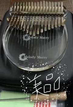 【新品未使用】 Melody Merry MMK-BEAR/Cアクリル製カリンバ
