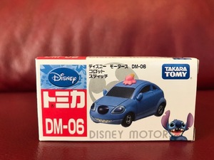 ディズニーモータース　DM-06　コロット　スティッチ　自宅ショーケース内開封展示商品