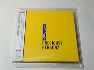 PERSONZ 紙ジャケット CD「PRECIOUS?」