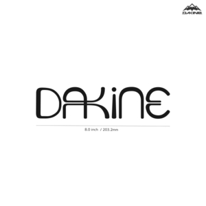 【DAKINE】ダカイン★15★ダイカットステッカー★切抜きステッカー★8.0インチ★20.3cm