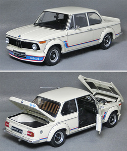 1/18スケール　BMW 2002 turbo（ホワイト）　*京商製　*品08544W　　*06