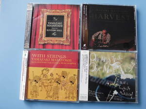 中古ＣＤ◎山崎まさよし　４枚まとめて（Concert at SUNTORY HALL・ＨＡＲＶＥＳＴ・ＷＩＴＨ　ＳＴＲＩＮＧＳ・トリビュートアルバム）◎