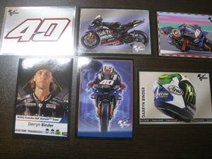 ★MT14 MotoGP ビンダー / ドヴィツィオーゾ WithUヤマハRNF MotoGPチーム YZR-M1 11枚セット Panini 2022 モトGP 公式ステッカー