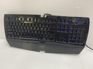 【中古品】Razer ゲーミングキーボード Lycosa RZ03-0018 ○YR-17518○