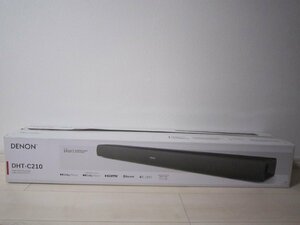 展示品 未使用 DENON デノン サブ ウーハー 内蔵 サウンドバー DHT-C210K 2024年製