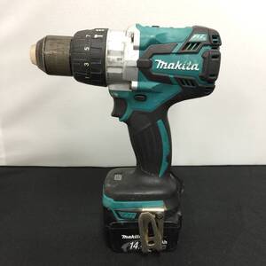 makita 充電式電動ドライバドリル HP481D 18V ジャンク バッテリー14.4V 動作不能