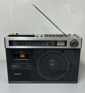 SONY CF-1990 バンド ラジオカセットレコーダー カセットデッキ ラジカセ　動作未確認　現状品