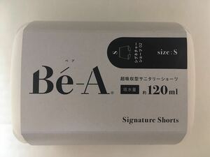 Be-A ベア シグネチャー ショーツ 02 【Sサイズ/1枚】 超吸収型サニタリーショーツ 給水量約120ml