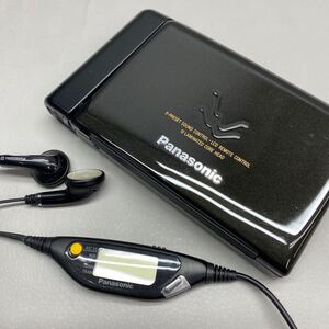 SU■ジャンク■ Panasonic パナソニック カセットプレーヤー RQ-S80 本体 ヘッドホン 12層ラミネートコアヘッド ポータブル 当時物