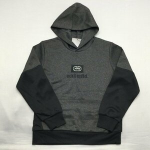 【送料無料】【新品】ecko unltd. ジュニアパーカーカットソー　140 　 チャコールグレー★ECK2278