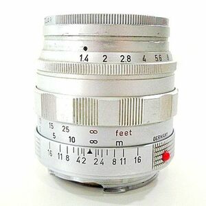 ライカ Leica スミルックス SUMMILUX 50mm F1.4 1st Mマウント 17万番台 カメラ マニュアルフォーカス レンズ シルバー A0906