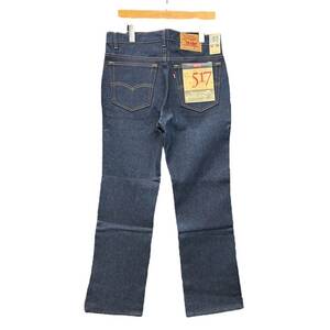 90s ビンテージ Levis 517 ブーツカット デニムパンツ W34 デッドストック USA製 未使用 DEADSTOCK 90年代 アメリカ製 リジット