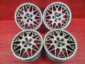 フォルクスワーゲン ゴルフ BBS 458 純正 15インチアルミホイール 4本SET 6.5J +43 5H 100