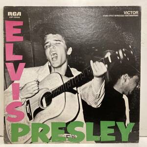 ★231008即決 LP Elvis Presley Elvis Presley 米71年盤 擬似ステレオ エルビス・プレスリー RCA社エルビス内袋付き。