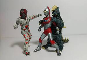 HGウルトラシリーズ　帰ってきたウルトラマン対決セット　リペイント3個まとめ売り BANDAI