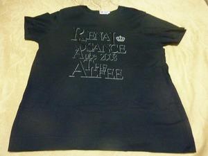 ２００８　THE ALFEE　RENAISSANCE　Tシャツ　サイズL　美品USED