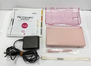 【1円スタート！動作確認OK！初期化済み】 任天堂 NINTENDO ニンテンドー DS Lite ライト USG-001 ピンク 中古 詳細不明 ゲーム