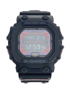 CASIO◆ソーラー腕時計・G-SHOCK/デジタル/BLK