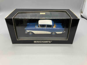 現状品 ミニカー MINICHAMPS Opel Rekord P1 Saloon 1958 blue/white