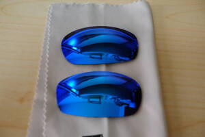 オークリー SQUARE WIRE 2.0/スクエアワイヤー2.0用交換レンズ 偏光レンズ ICE BLUE Color Polarized 