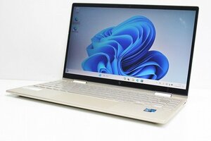 1円スタート ノートパソコン Windows11 ハイスペック 2in1PC HP ENVY x360 13-bd0540TU 第11世代 Core i5 SSD512GB メモリ8GB タッチパネル