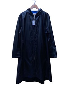 OVERCOAT◆22AW/コート/2/ポリエステル/BLK/無地/F22C015-KMRP