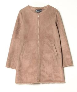 「URBAN RESEARCH Sonny Label」 ノーカラーコート 36 ブラウン レディース