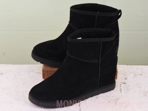 MK307◆レディース【アグ UGG】レディースブーツ 黒 ブラック 26cm