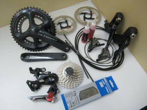 Ultegra　R8020　11S 機械変速 油圧DISC フルセット　170mm 50-34 SS 11-30T