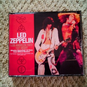 ●LED ZEPPELIN　CD 3枚組　●LOS ANGELES 1977 1ST NIGHT ●USA 21ST JUNE ,1977