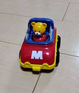 ミキハウス　mikihouse　車　くま　おもちゃ　玩具