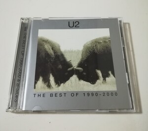 中古　国内CD 　U2　Best Of 1990-2000 & B-Sides　90年代U2ダンサブル・ロックの集大成　　初回限定2CD+DVD アクトン・ベイビー ポップ　