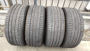 コンチネンタル Continental PremiumContact6 245/45R20 99V 20インチ 4本セット 21年12週製造 7分山 中古