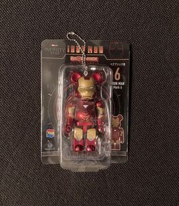 Happyくじ BE@RBRICK アイアンマン ベアブリック賞6 IRON MAN Mark6