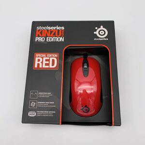 新品 未開封 SteelSeries kinzuV2 pro edition RED 赤 ゲーミングマウス 女性 小さい