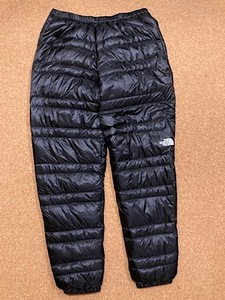 激レア★ノースフェイス SUMMIT ライトヒートパンツ ダウンパンツ 黒 L ND91903★Light Heat Pants アウトドア スノボ 登山 防寒 富士山