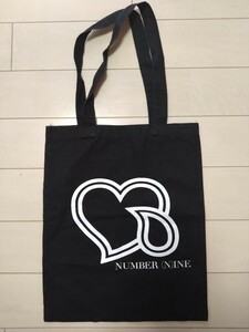 NUMBER (N)INE（ナンバーナイン） ハート涙トートバッグ カラー:ブラック系