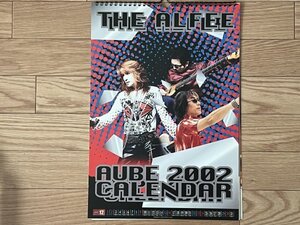 アルフィー【 THE ALFEE 2001年12月～2002年12月 カレンダー 】高見沢俊彦 桜井賢 坂崎幸之助 コレクション お宝 懐かしい 貴重品 ■ 英278