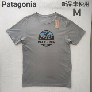 【新品未使用】patagonia パタゴニア　P-6ミッション・オーガニック・Tシャツ　USA製　希少なアメリカ製　レア　メンズ Ｍ