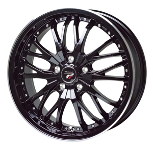 TOYO OPEN COUNTRY R/T 225/55R18 Precious HM-3 ブラックリムポリッシュ 18インチ 7.5J+53 5H-100 4本セット