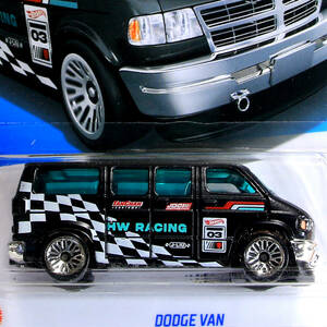 【JHM TOY】DODGE VAN ダッジ・バン 新品未開封　ブラック HW RACING