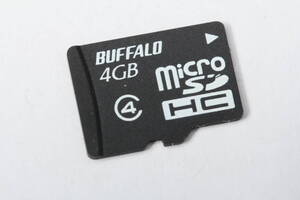 4GB microSDHC カード BUFFALO